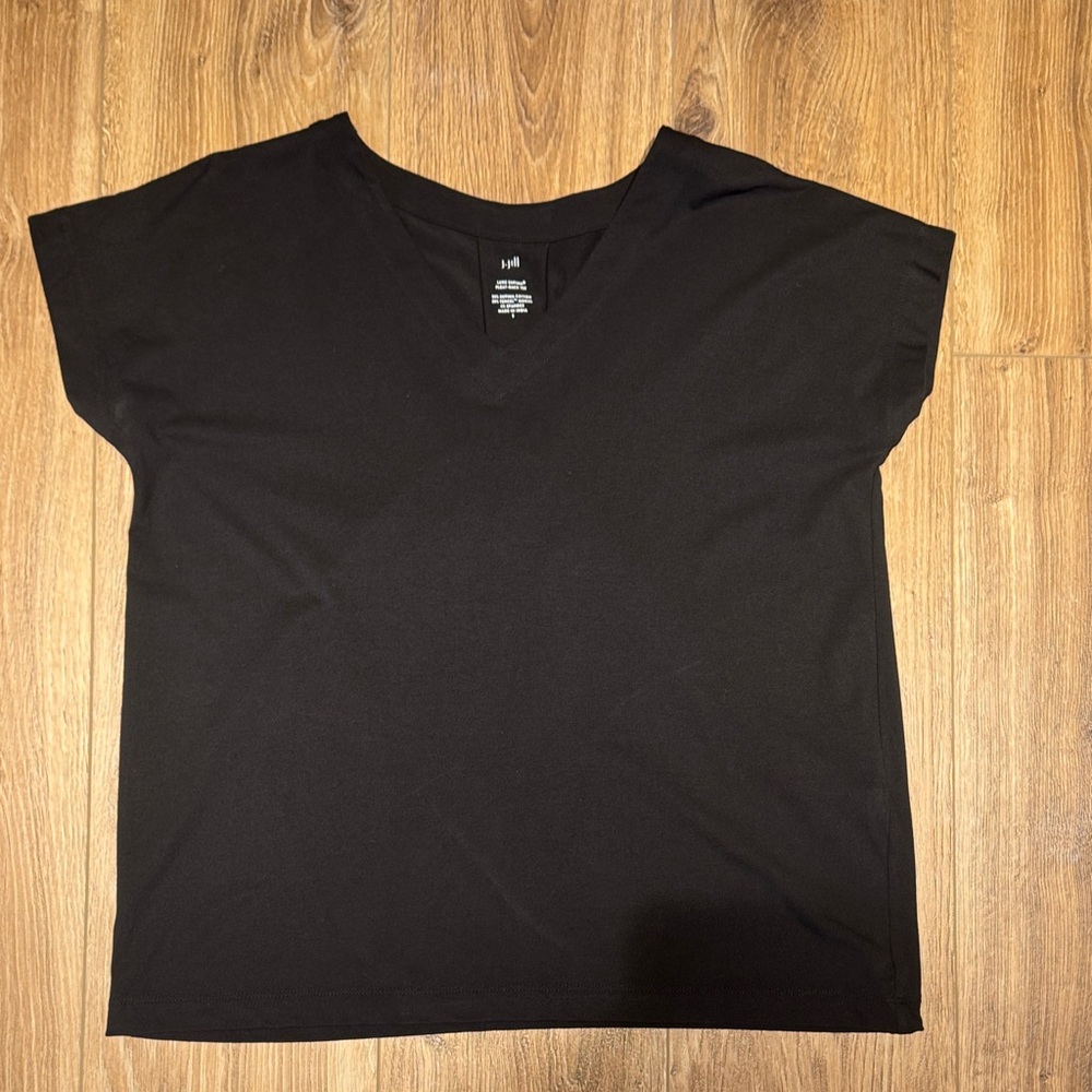 J. Jill Black V-Neck Tee